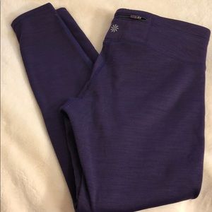 Athleta fleece leggings size S